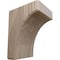 Ekena Millwork 5 1/4"W x 6"D x 8"H Clarksville Bracket, Walnut BKTW05X06X08CVWA - alternate 1